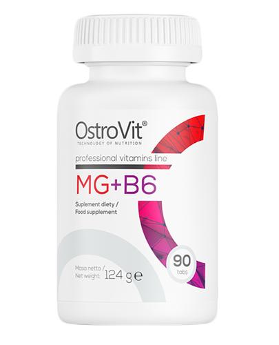 OstroVit Mg + B6 - 90 tabletek zdjęcie