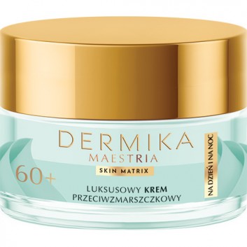 DERMIKA MAESTRIA Luksusowy krem przeciwzmarszczkowy 60+ na dzień i na noc, 50 ml