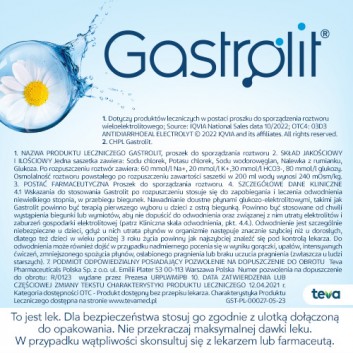 Gastrolit, proszek do przygotowania roztworu, 4,15 g x 14 saszetek