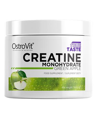 OstroVit Creatine Monohydrate Green apple - 300 g - cena, opinie, stosowanie zdjęcie