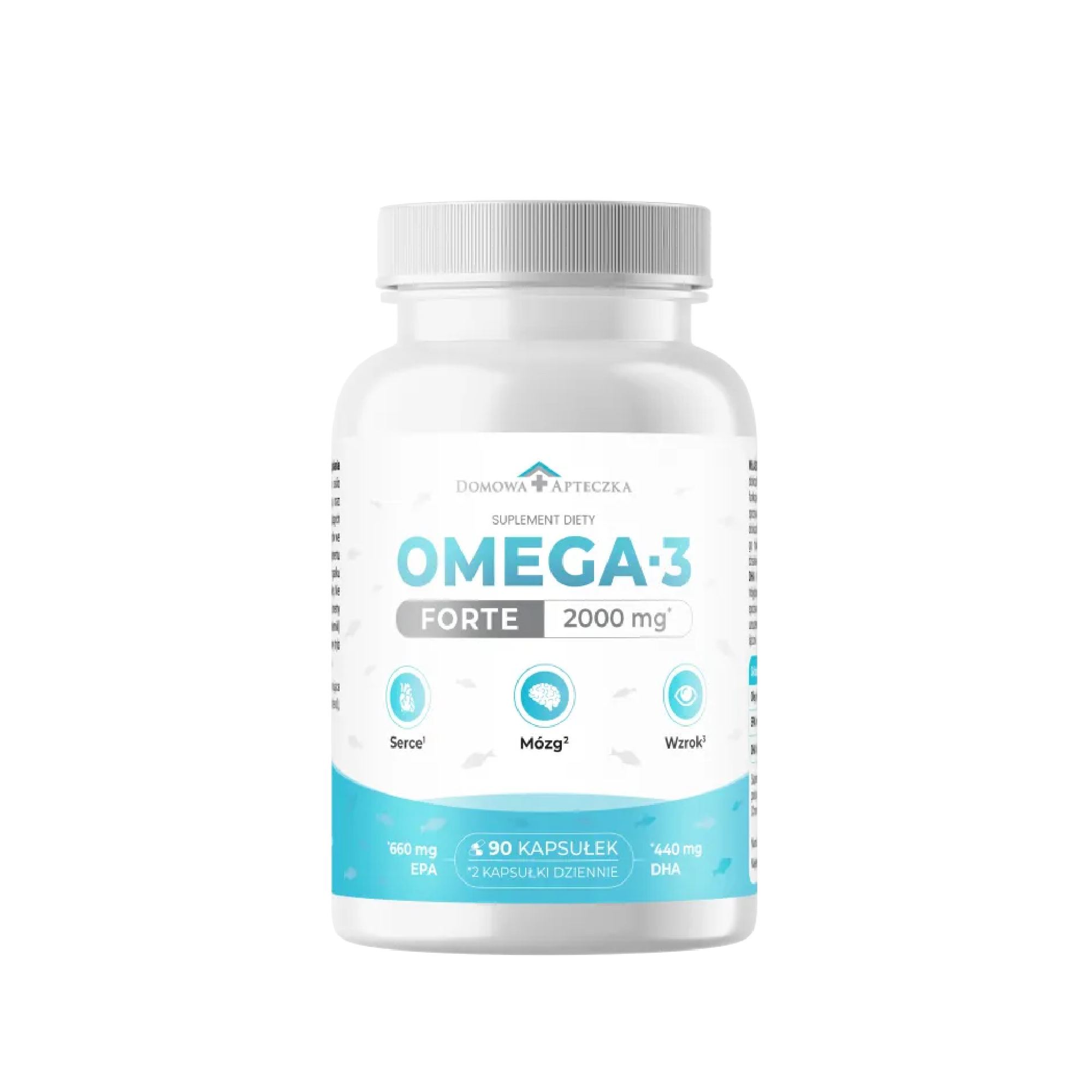 Domowa Apteczka, Omega 3 Forte, kapsułki, 90 sztuk zdjęcie