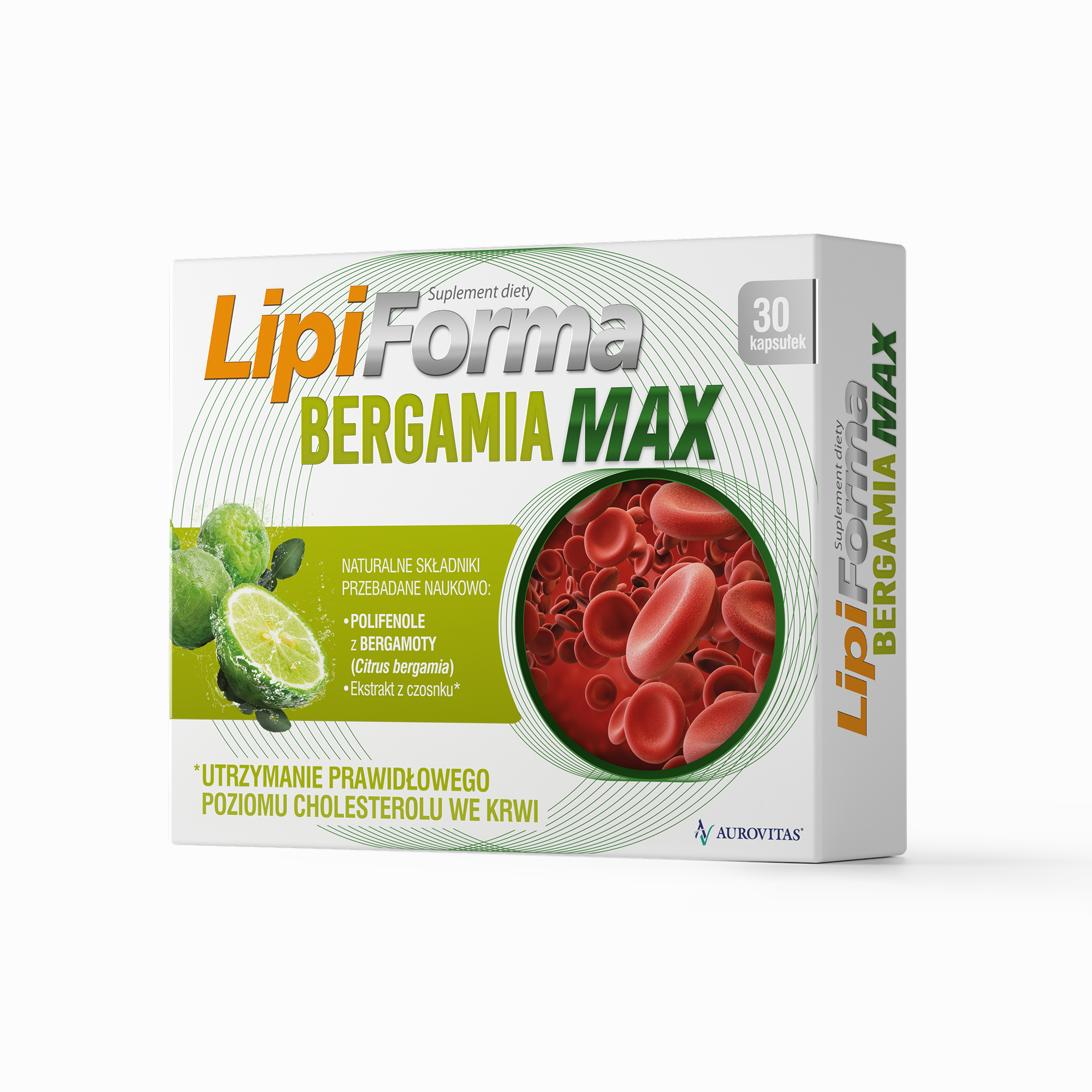 Lipiforma Bergamia Max, kapsułki, 30 sztuk zdjęcie