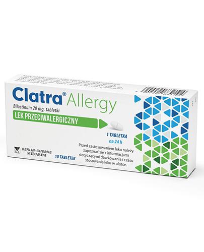 Clatra Allergy, 20 mg, tabletki, 10 sztuk zdjęcie