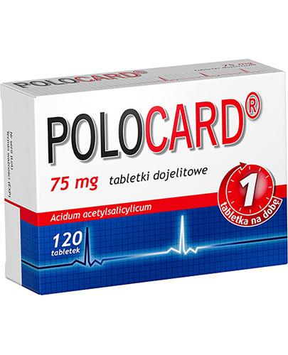 Polocard 75 mg 120 tabletek zdjęcie