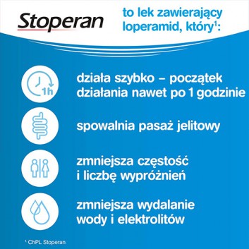 Stoperan, 2 mg, kapsułki twarde, 18 sztuk
