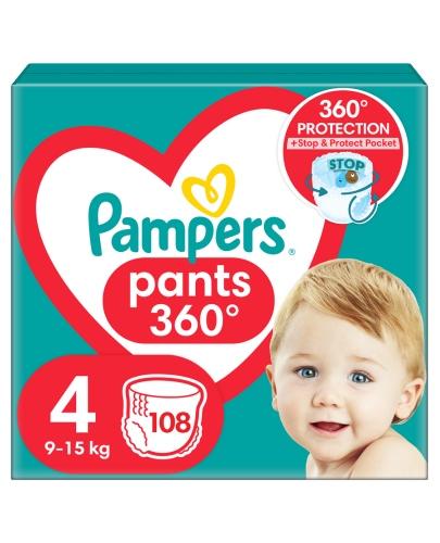 Pampers Pants 4 pieluchomajtki 9-15kg 108 sztuk zdjęcie