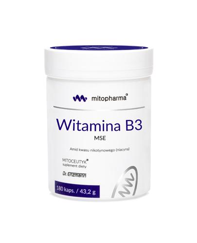 Mitopharma Witamina B3 MSE - 180 kapsułek zdjęcie
