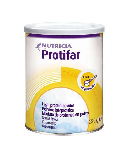 Protifar, produkt wysokobiałkowy, proszek o smaku neutralnym, 225 g zdjęcie