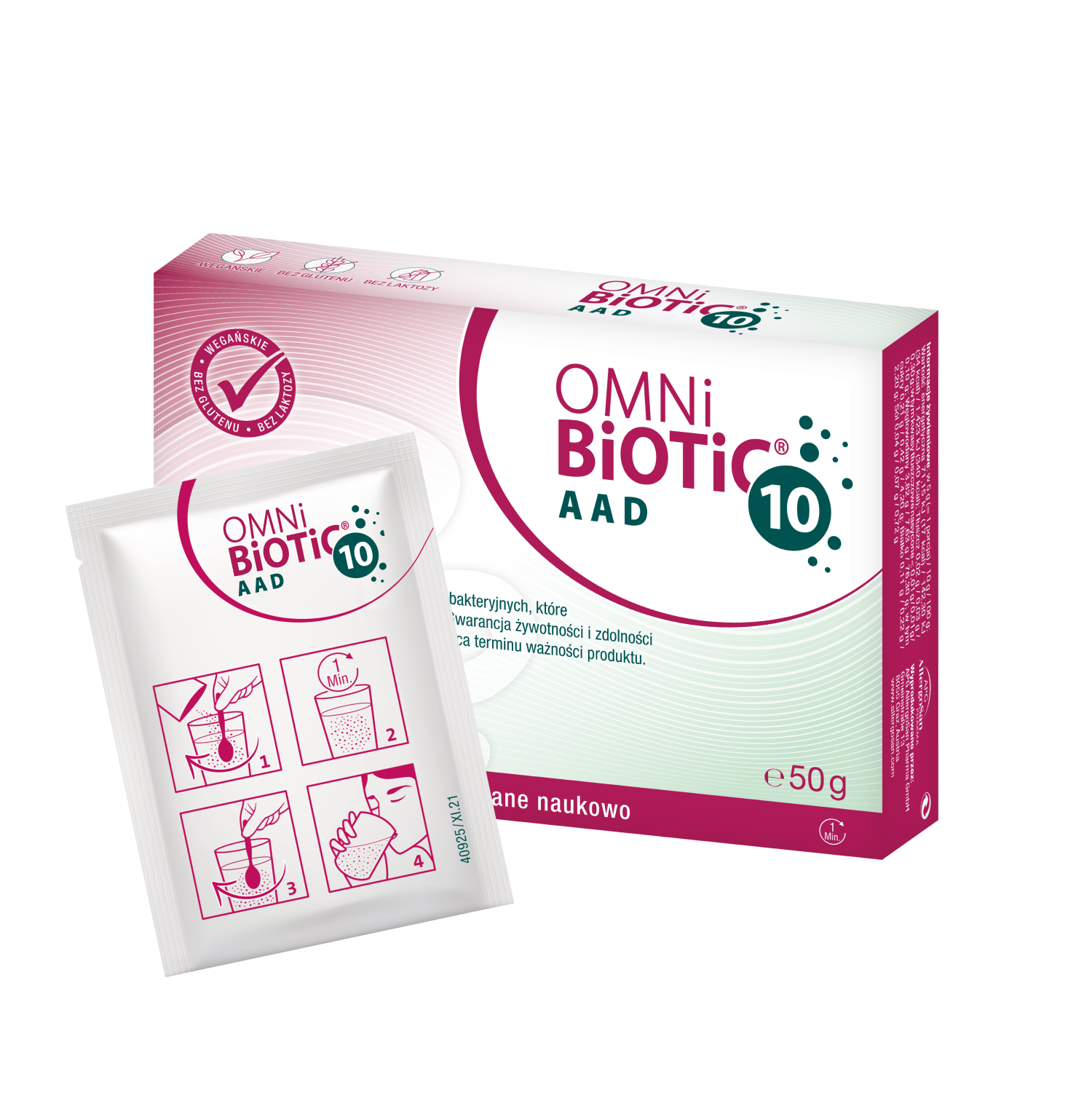 Omni-Biotic 10 AAD, proszek, saszetki, 10 sztuk