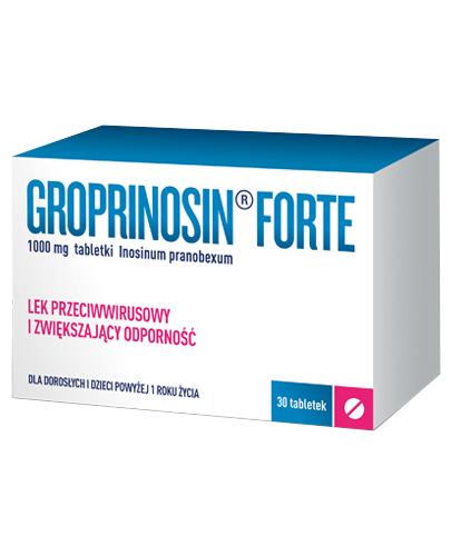 Groprinosin Forte, 1000 mg, tabletki, 30 sztuk zdjęcie