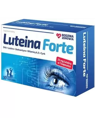 Rodzina Zdrowia Luteina Forte 30 kapsułek zdjęcie