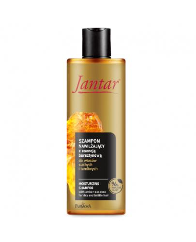 Jantar szampon nawilżający z esencją bursztynową do włosów suchych i łamliwych 300 ml zdjęcie