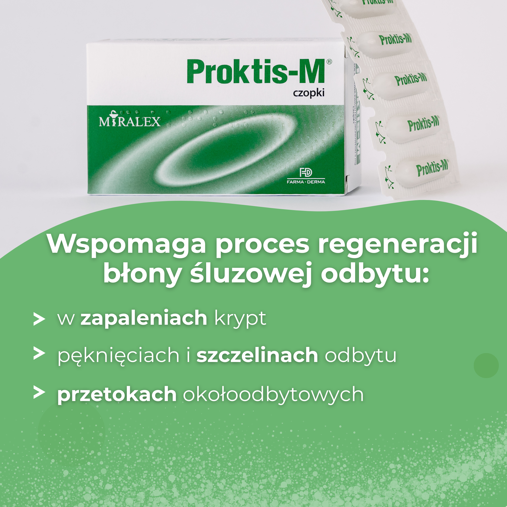 Proktis-M czopki doodbytnicze 10 sztuk