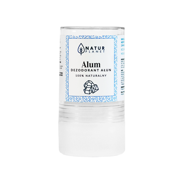 Natur Planet Alum Ałun glinkowo-potasowy 100% naturalny dezodorant w kamieniu 125 g zdjęcie