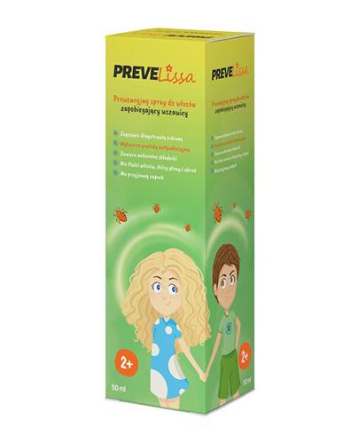 PreveLissa spray do włosów zapobiegający wszawicy 50 ml zdjęcie