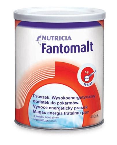 FANTOMALT Dodatek do pokarmów w proszku - 400 g - cena, stosowanie, opakowanie  zdjęcie