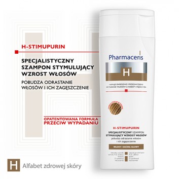 Pharmaceris H Stimupurin szampon stymulujący wzrost włosów 250 ml
