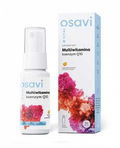 Osavi Multiwitamina Koenzym Q10 Spray doustny pomarańcza, 25 ml, cena, opinie, właściwości  zdjęcie