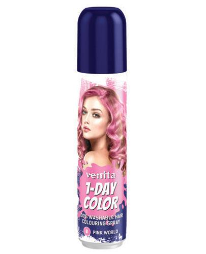VENITA 1-Day Color Spray nr 8 Różowy świat, 50 ml  zdjęcie