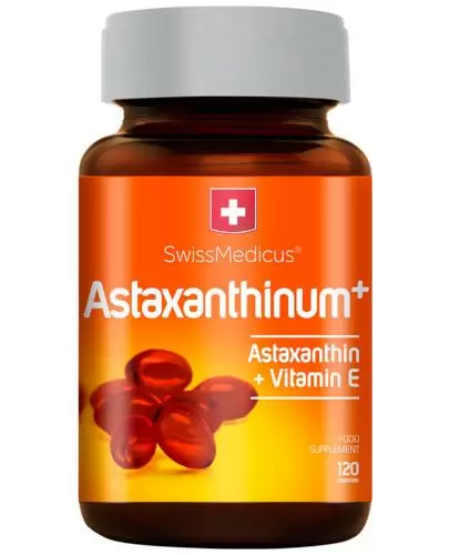 SwissMedicus Astaxanthinum+ 120 kapsułek zdjęcie