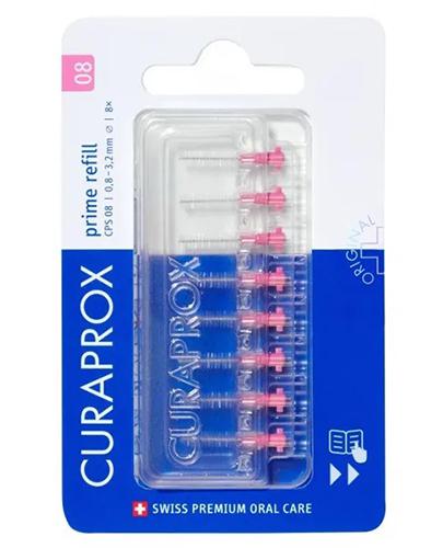 Curaprox CPS 08 Prime refill Szczoteczki międzyzębowe, 8 szt., cena, opinie, wskazania zdjęcie