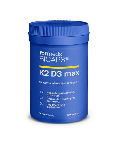 Bicaps K2 D3 Max, 60 kapsułek zdjęcie