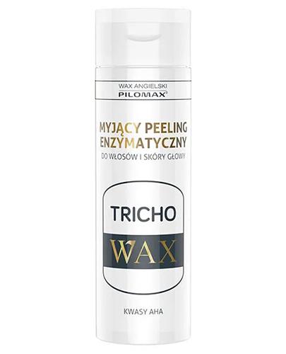 Pilomax Wax Tricho Myjący Peeling enzymatyczny do włosów i skóry głowy, 150 ml, cena, opinie, stosowanie zdjęcie