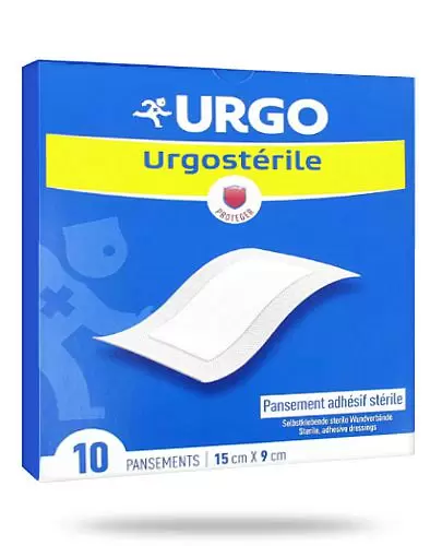 Urgo Urgosterile 15 cm x 9 cm - 10 szt. - cena, opinie, zastosowanie zdjęcie