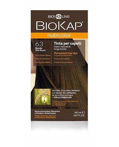 BioKap Nutricolor Farba do włosów 6.3 Ciemny Złoty Blond - 140 ml - cena, opinie, właściwości zdjęcie