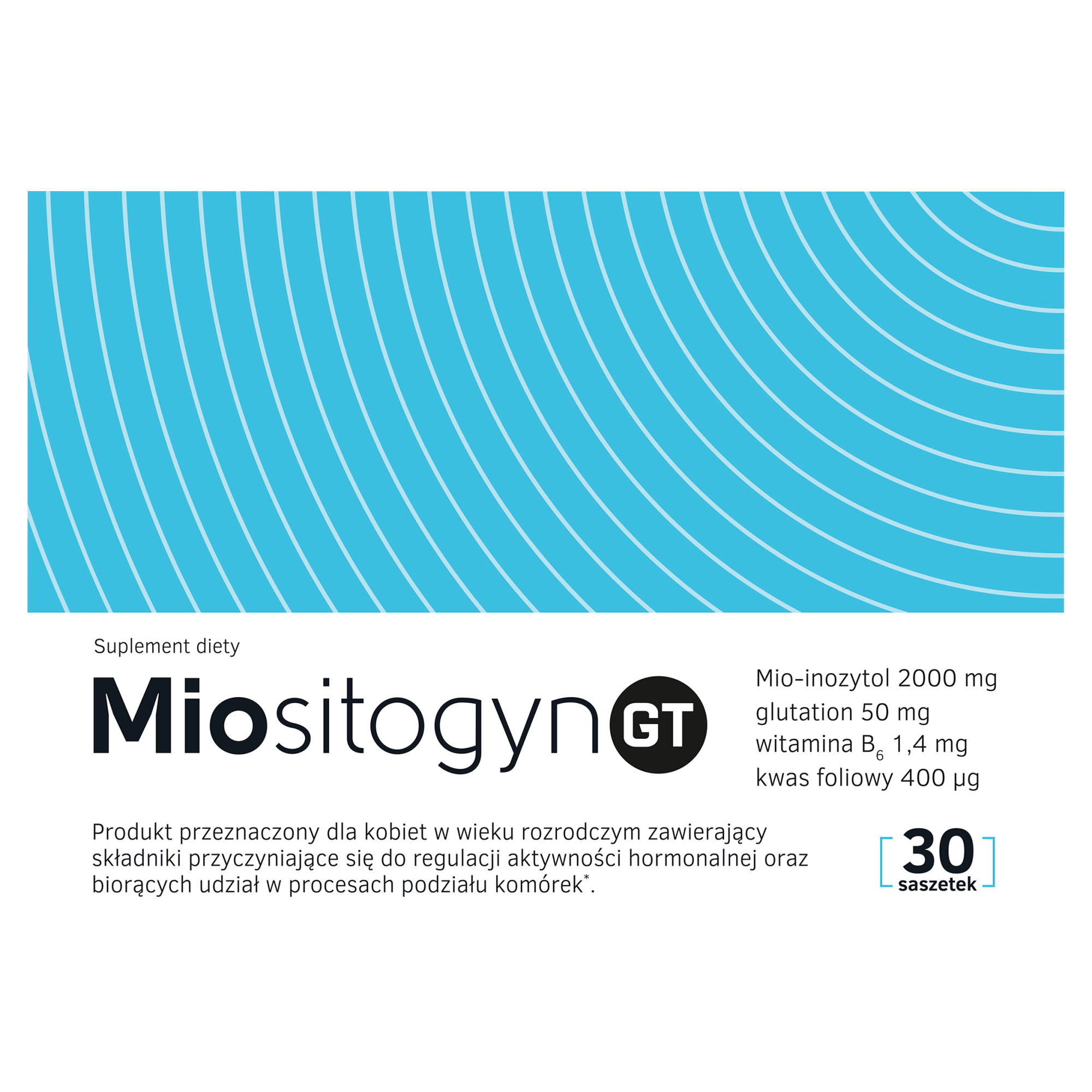 MIOSITOGYN GT, 150 g (30 saszetek) zdjęcie