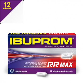 Ibuprom RR 400mg 12 tabletek