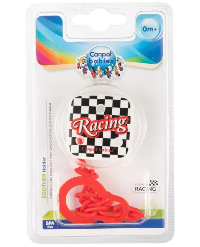 CANPOL BABIES Łańcuszek d/smoczka uspokajającego RACING 2/435 zdjęcie