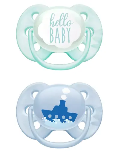 Avent Philips Ultra Soft Smoczek uspokajający 0-6m 2 sztuki [SCF222/01] zdjęcie