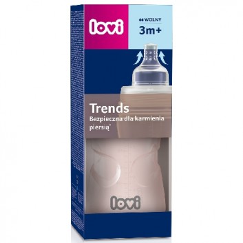 LOVI Butelka Trends Pink, 250 ml
