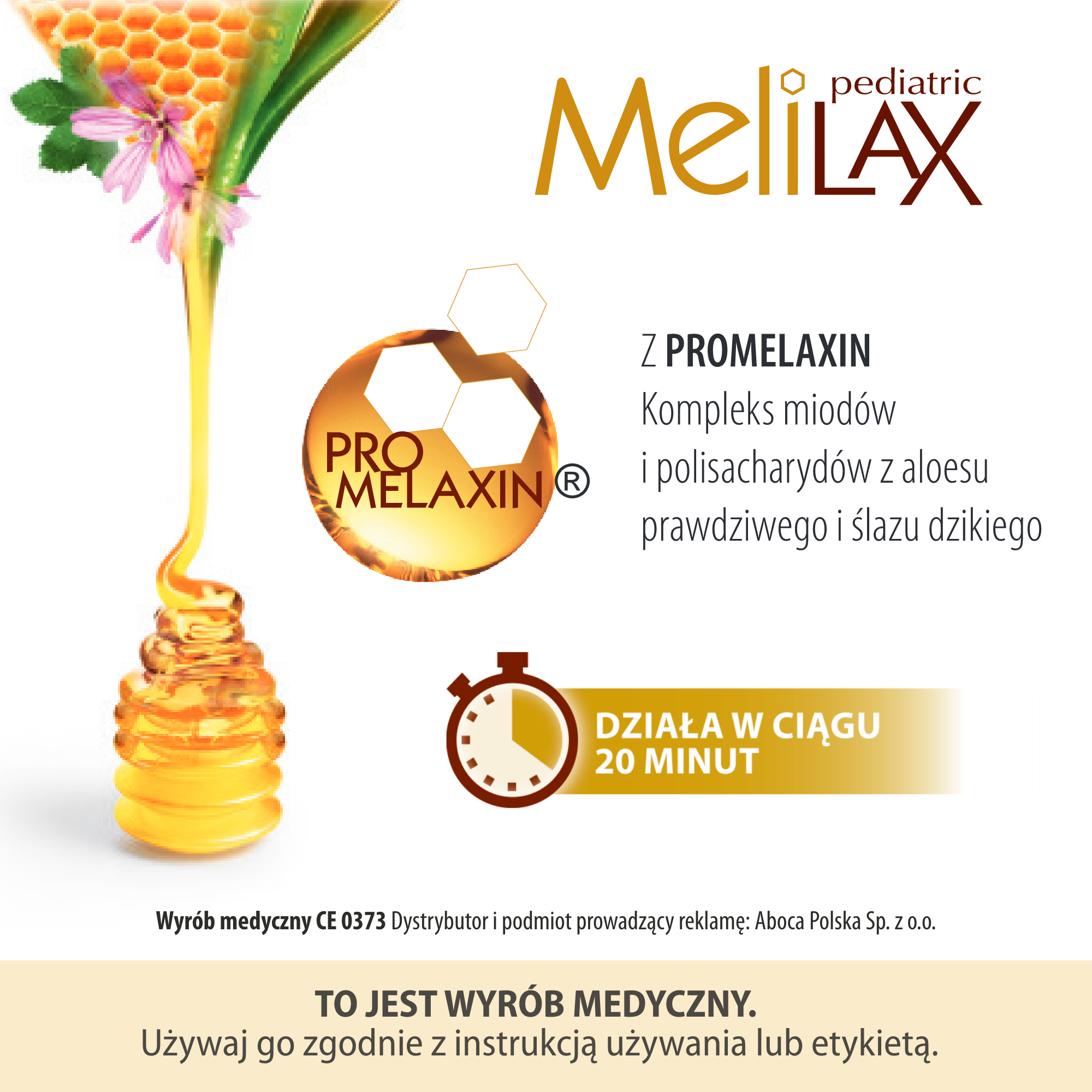 Melilax Pediatric mikrowlewka dla dzieci 6 sztuk