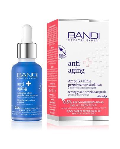 Bandi Cosmetics MEDICAL EXPERT ANTI-AGING Ampułka silnie przeciwzmarszczkowa z peptydem miedziowym, 30 ml zdjęcie
