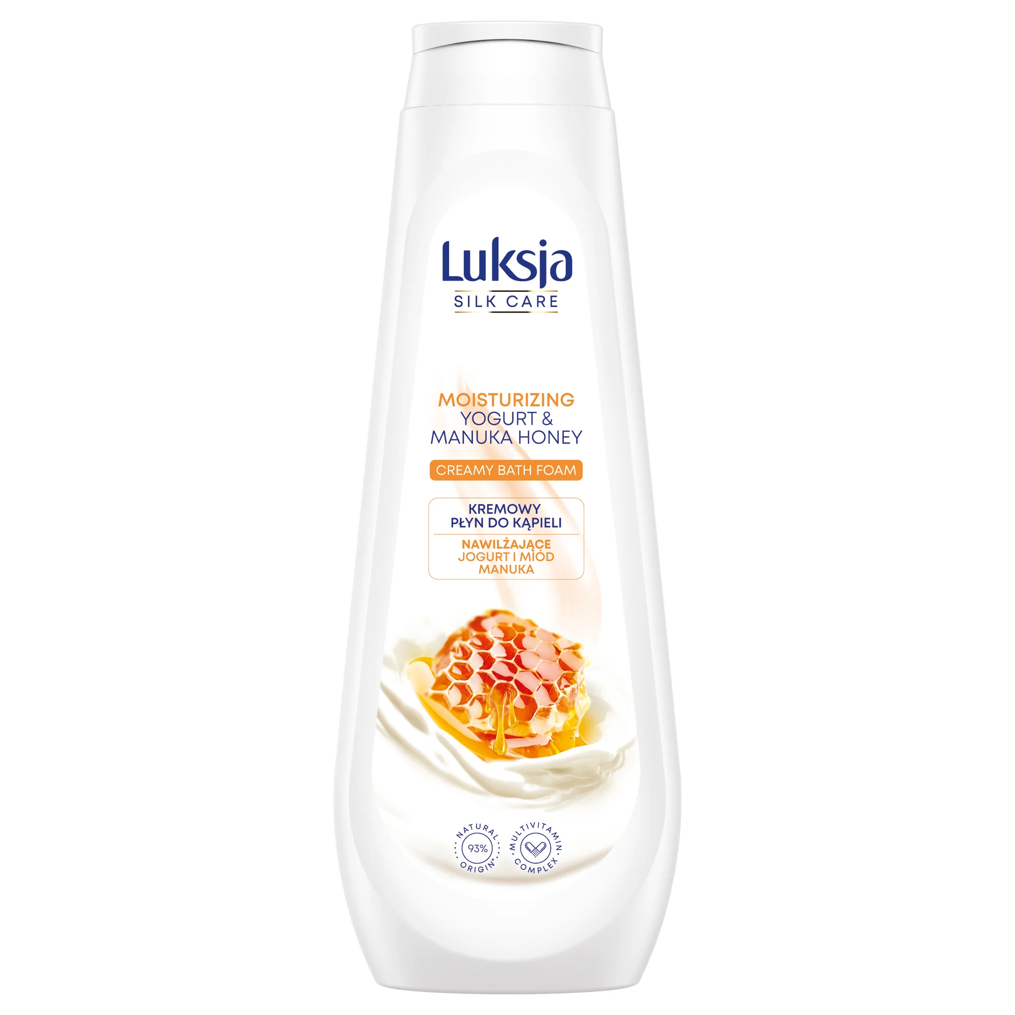 Luksja Kremowy płyn do kąpieli Jogurt i Miód manuka, 900 ml  zdjęcie