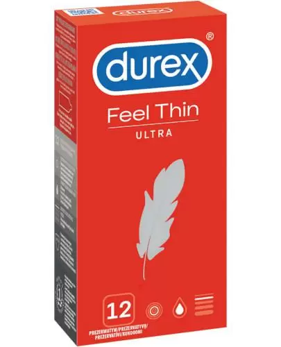 Durex Feel Thin Ultra prezerwatywy 12 sztuk zdjęcie