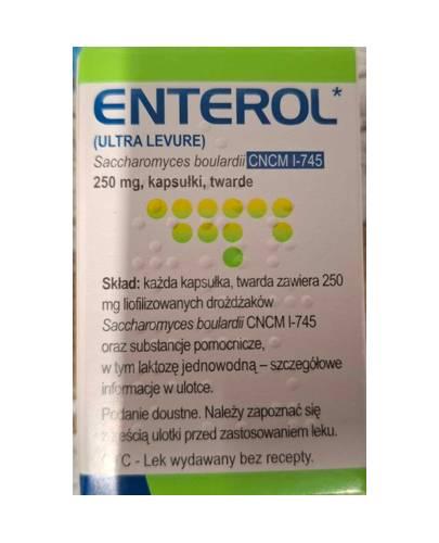Enterol, 250 mg, 10 kapsułki twarde [Delfarma, import równoległy GR] zdjęcie