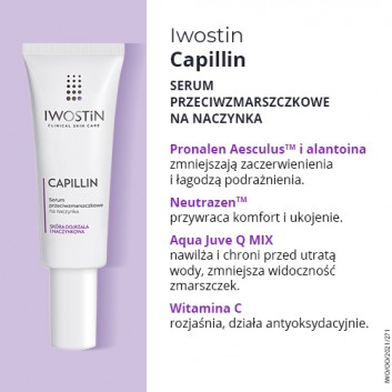 Iwostin Capillin serum przeciwzmarszczkowe na naczynka 40 ml