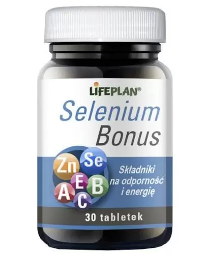 Lifeplan Selenium Bonus 30 tabletek zdjęcie