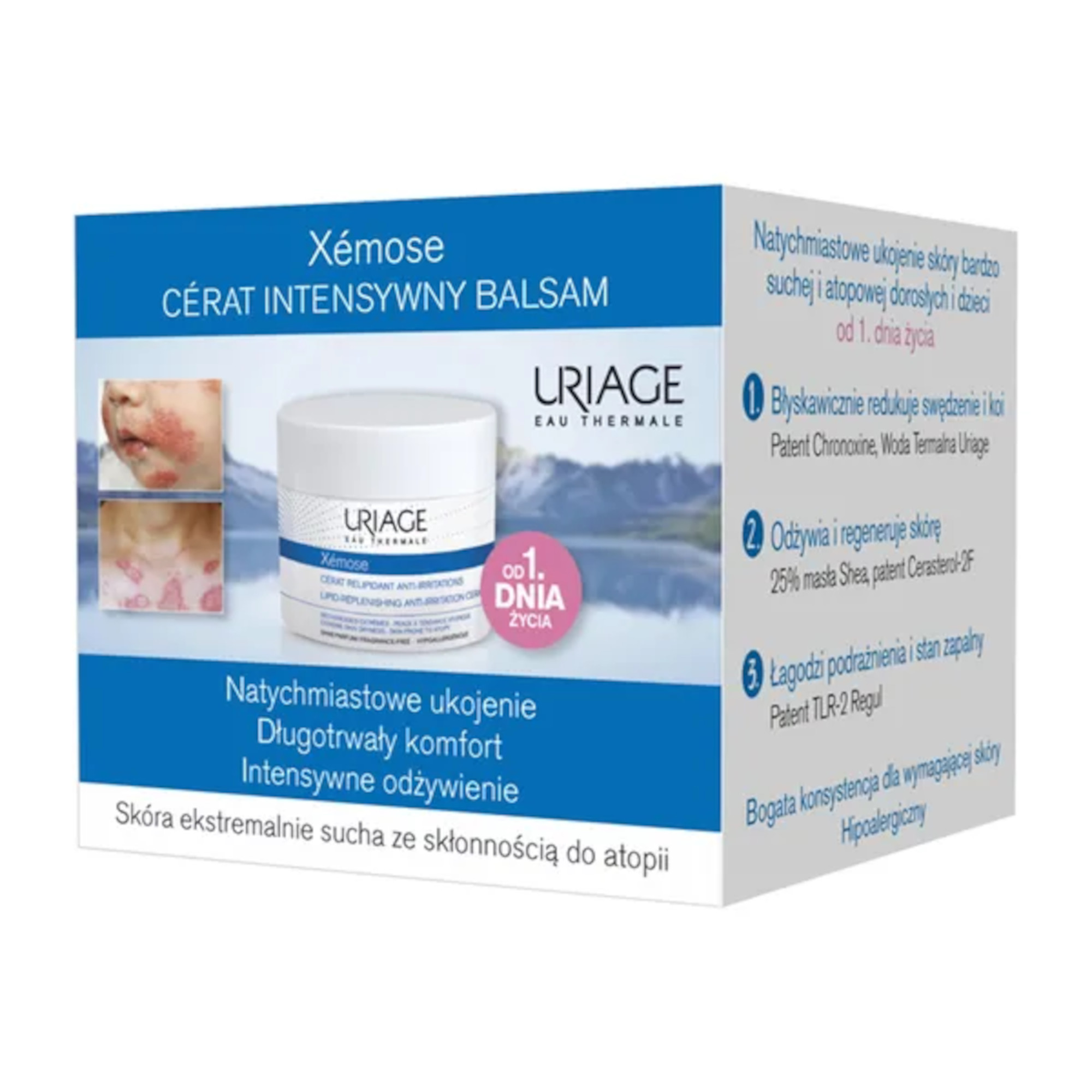 Uriage Xemose Cerat, intensywny balsam, 200 ml  zdjęcie