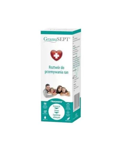 GranuSEPT Roztwór do przemywania ran, 60 ml zdjęcie