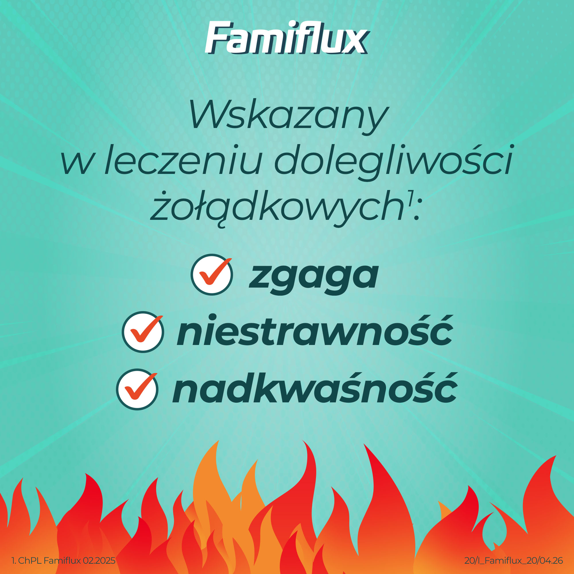 Famiflux 20 mg, tabletki powlekane, 20 sztuk