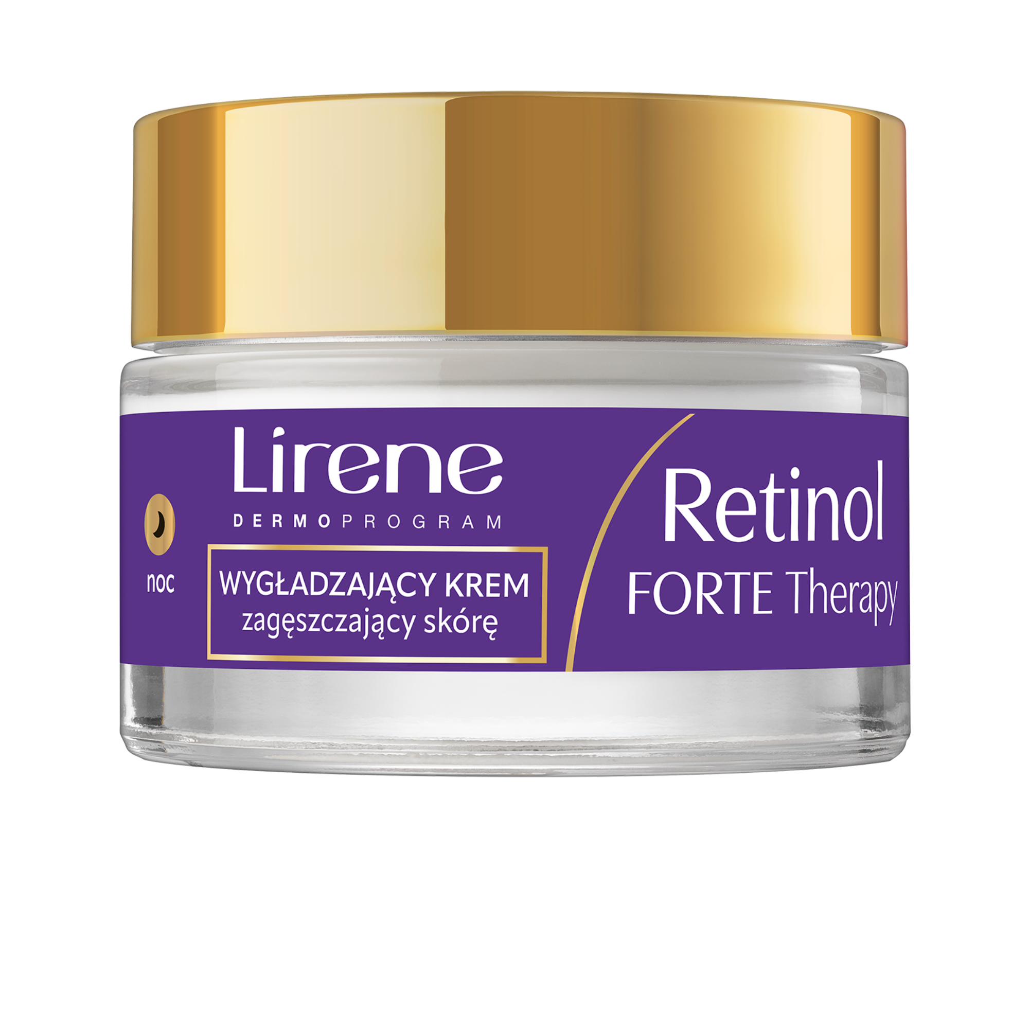 Lirene Wygładzający krem zagęszczający skórę na noc 70+, 50 ml