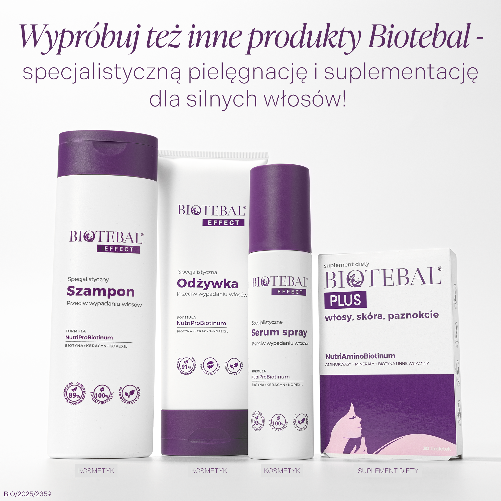 Biotebal Effect specjalistyczny szampon przeciw wypadaniu włosów 200 ml