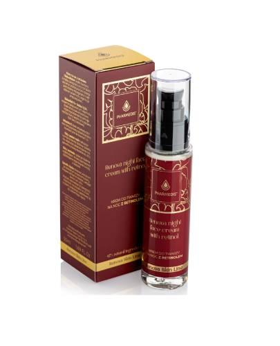 Pharmedis Renova Night Face Cream With Retinol, Krem do twarzy na noc z retinolem i bakuchiolem, 50 ml zdjęcie