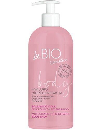 BeBio Hyaluro BIOregeneracja Naturalny balsam do ciała nawilżająco-regenerujący Olej kahai + Wrzos, 350 ml zdjęcie