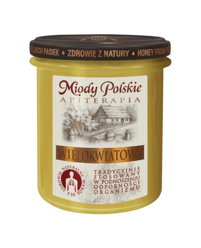 Miody Polskie Miód Wielokwiatowy, 400 g zdjęcie
