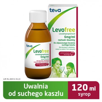 Levofree 6mg/ml roztwór doustny 120 ml